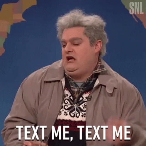 Drunk Uncle Bobby Moynihan Send Me Text Message GIF