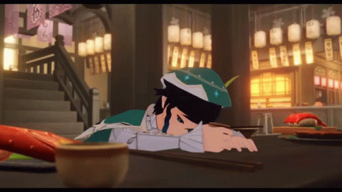 Drunk Venti Moments GIF