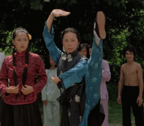 Drunken Master Leg Kung Fu GIF