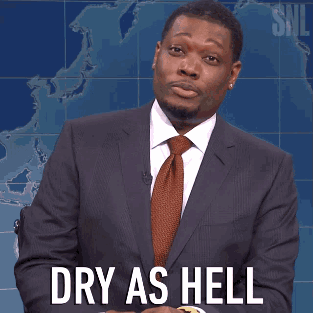 Dry As Hell Michael Che Gif GIF