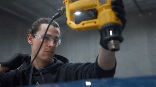 Dry Heat Air Blower GIF