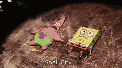 Dry Spongebob And Patrick GIF