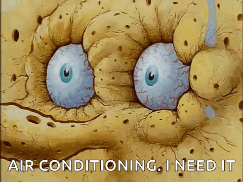 Dry Spongebob Can't Breath GIF