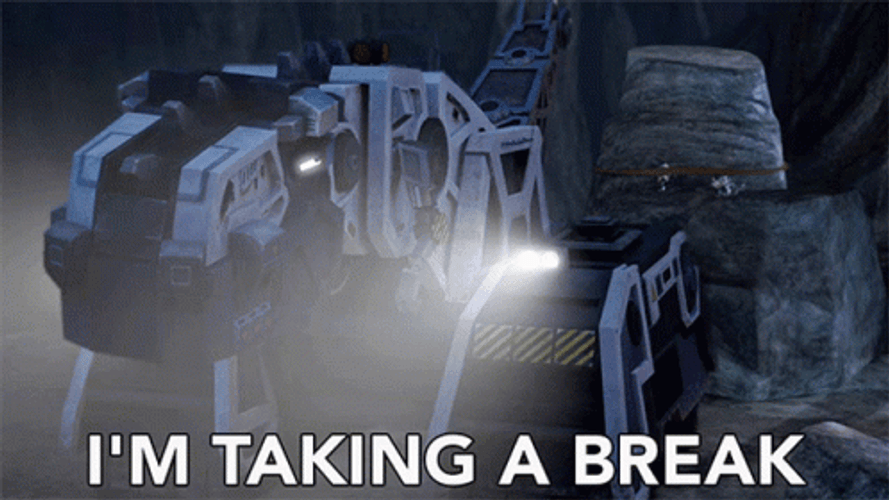Dstructs Leaving Taking Break GIF