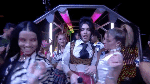 Dua Lipa Brit Awards Performance GIF