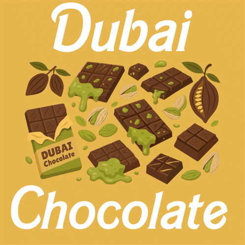 Dubai Chocolate Box Advertisement