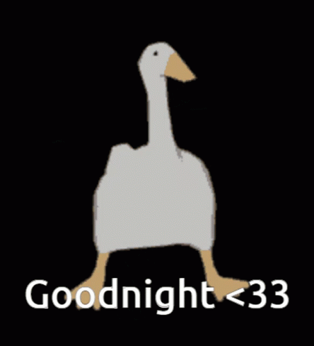 Duck Dance To Bid Goodnight GIF