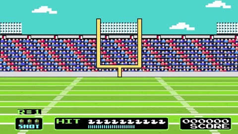 Duck Hunt Football Theme GIF