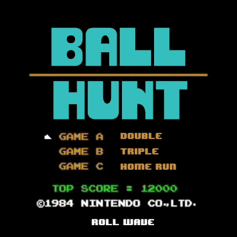 Duck Hunt Home Run GIF