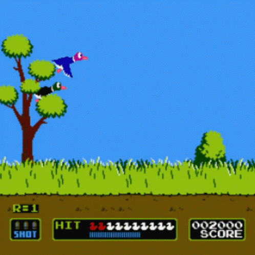Duck Hunt Shooting Off GIF