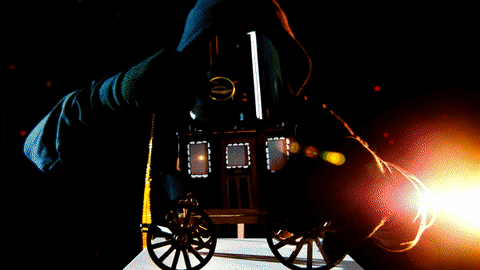 Duck Hunting Man In A Duck Mascot GIF