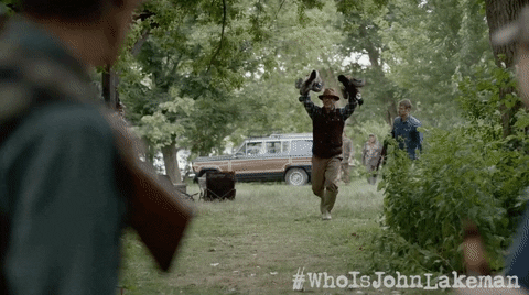 Duck Hunting Men Captured 2 Ducks GIF