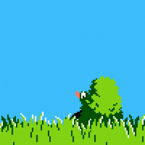 Duck Hunting Nintendo Game With Dog GIF
