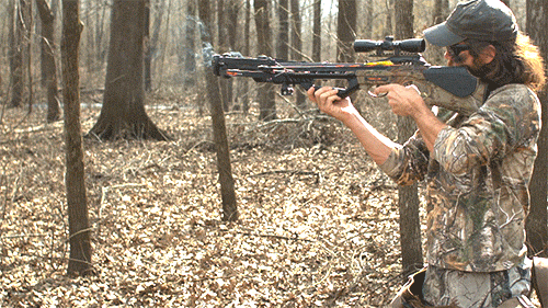 Duck Hunting Woman With A Rifle GIF