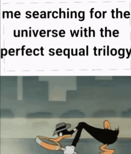 Duck Magnifying Glass Me Searching Universe Sequal Trilogy GIF
