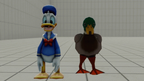 Duck Spinning Donald Duck GIF