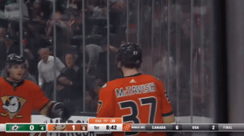 Ducks Power Play Goal Display GIF
