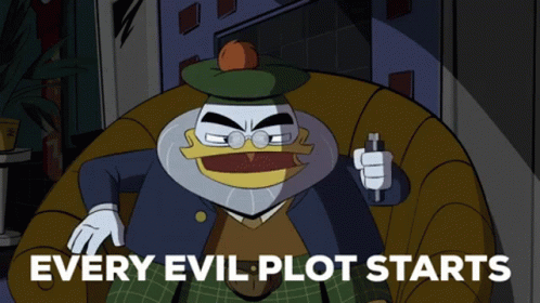 Ducktales Evil Plot Starts GIF