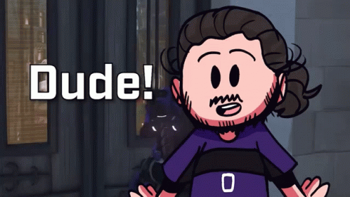 Shocked Animated Dude GIF