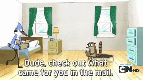 Dude Check Mail GIF