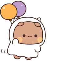 Dudu Dudu Bear Sticker GIF