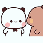 Dudu Kiss Bubu Cheek GIF