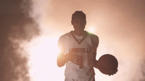 Duke Player Balogun Passing Ball GIF