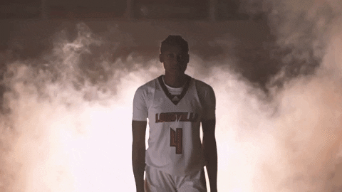 Duke Player Balogun Pointing At Camera GIF