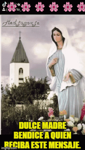 Dulce Madre Blesses Receiver GIF