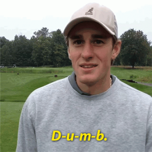 Dumb Kyle Turris GIF