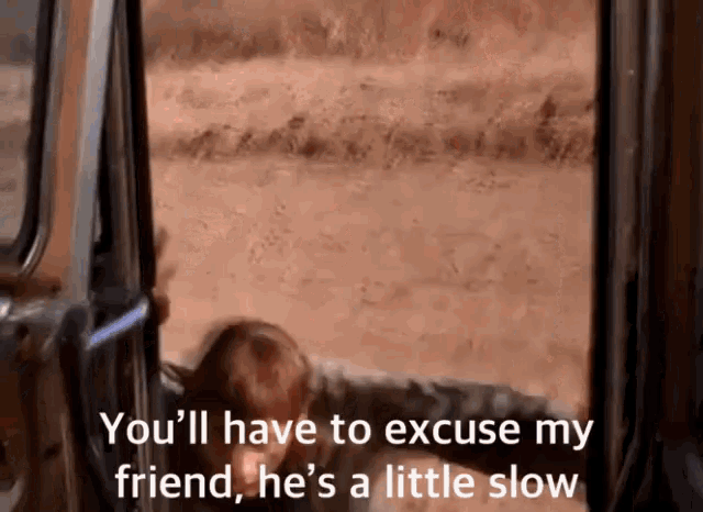 Dumb And Dumber He's Slow GIF