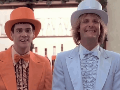 Dumb And Dumber Tuxedo Clapping GIF