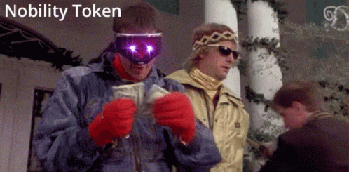 Dumb And Dumber Tuxedo Nobility Token Busd GIF