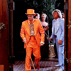 Dumb And Dumber Tuxedo Spank The Butt GIF
