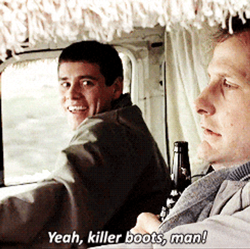 Dumb And Killer Boots Dumber Scooter GIF