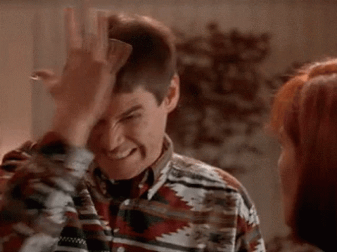 Dumb Jim Carrey Head Punch GIF