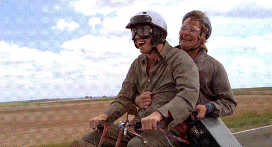 Dumb Scooter Free Hand Ride And Dumber GIF