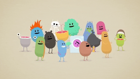 Dumb Ways To Die Characters Singing GIF