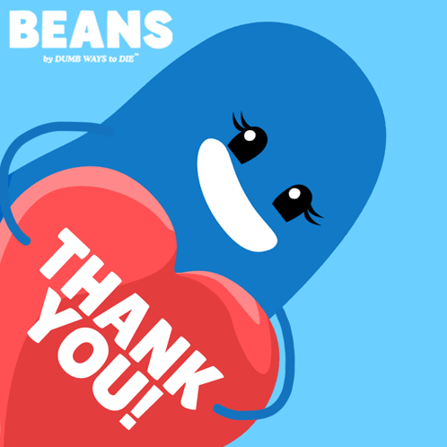 Dumb Ways To Die Thank You Greeting GIF