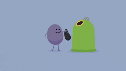 Dumb Ways To Die Throwing Trash Boomerang GIF