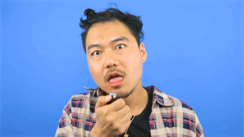 Dumbfoundead Licking Lighter Fire GIF