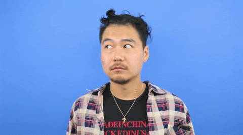 Dumbfoundead Looking Around And Disappear GIF