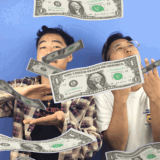 Dumbfoundead Making It Rain Money GIF