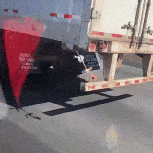 Dump Truck With Buzz And Woody Hanging GIF