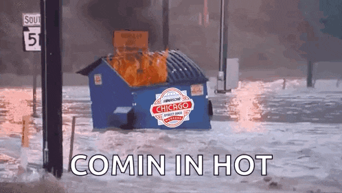 Dumpster Fire Chicago Gif GIF