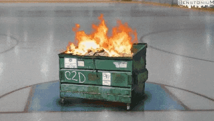 Dumpster Fire Gif GIF
