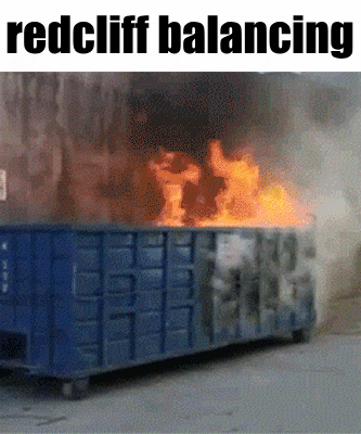 Dumpster on Fire Redcliff Balancing