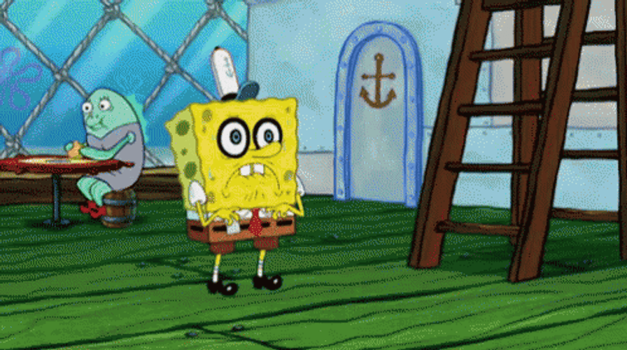 Dun Dun Dun SpongeBob's Surprising Moment GIF