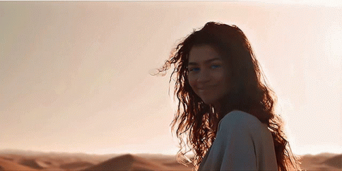 Dune Shining Zendaya GIF