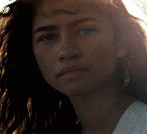 Dune Zendaya Serious Face GIF